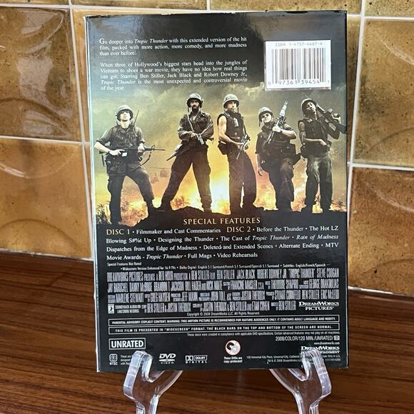 Tropic Thunder Director's Cut 2xDVD 2008 DreamWorks - Picture 6 of 6